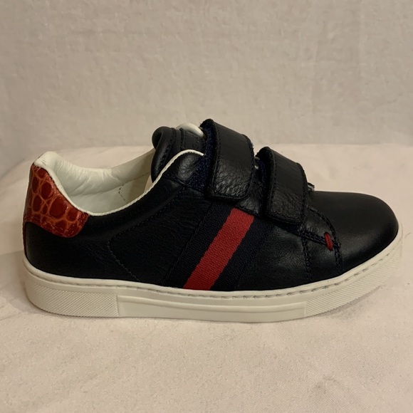 Gucci Kids Sneakers - Black and Red - Picture 8 of 16